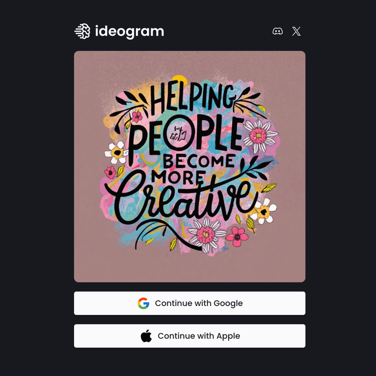 ideogram sign up