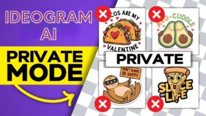 Ideogram private mode