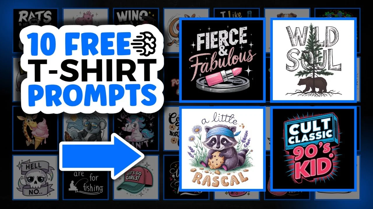 10 Must-Try Ideogram T-Shirt Prompts to Inspire You - Featured Image