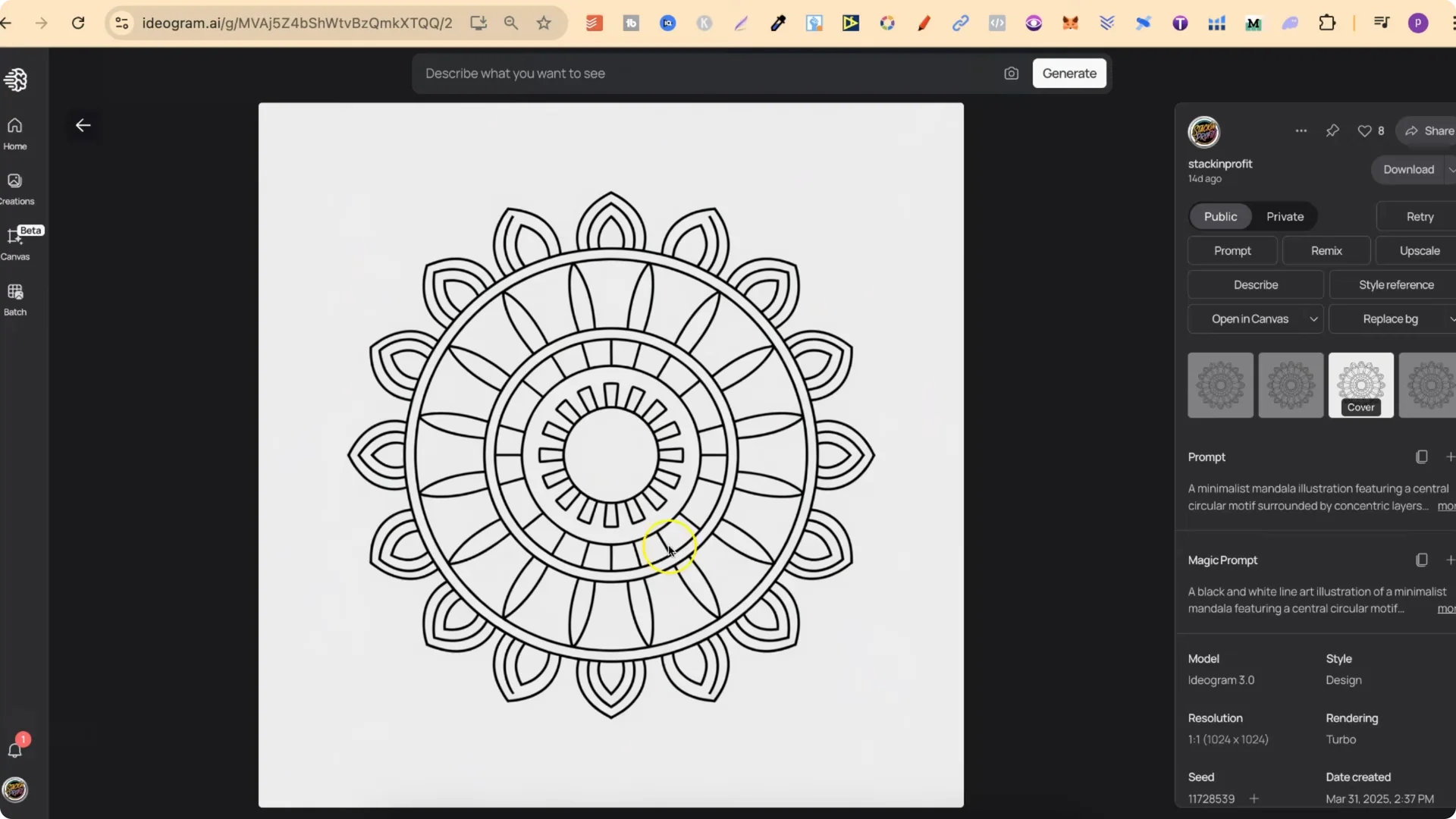 100+ Design Ideas from One Prompt Using ChatGPT + Ideogram screenshot 1