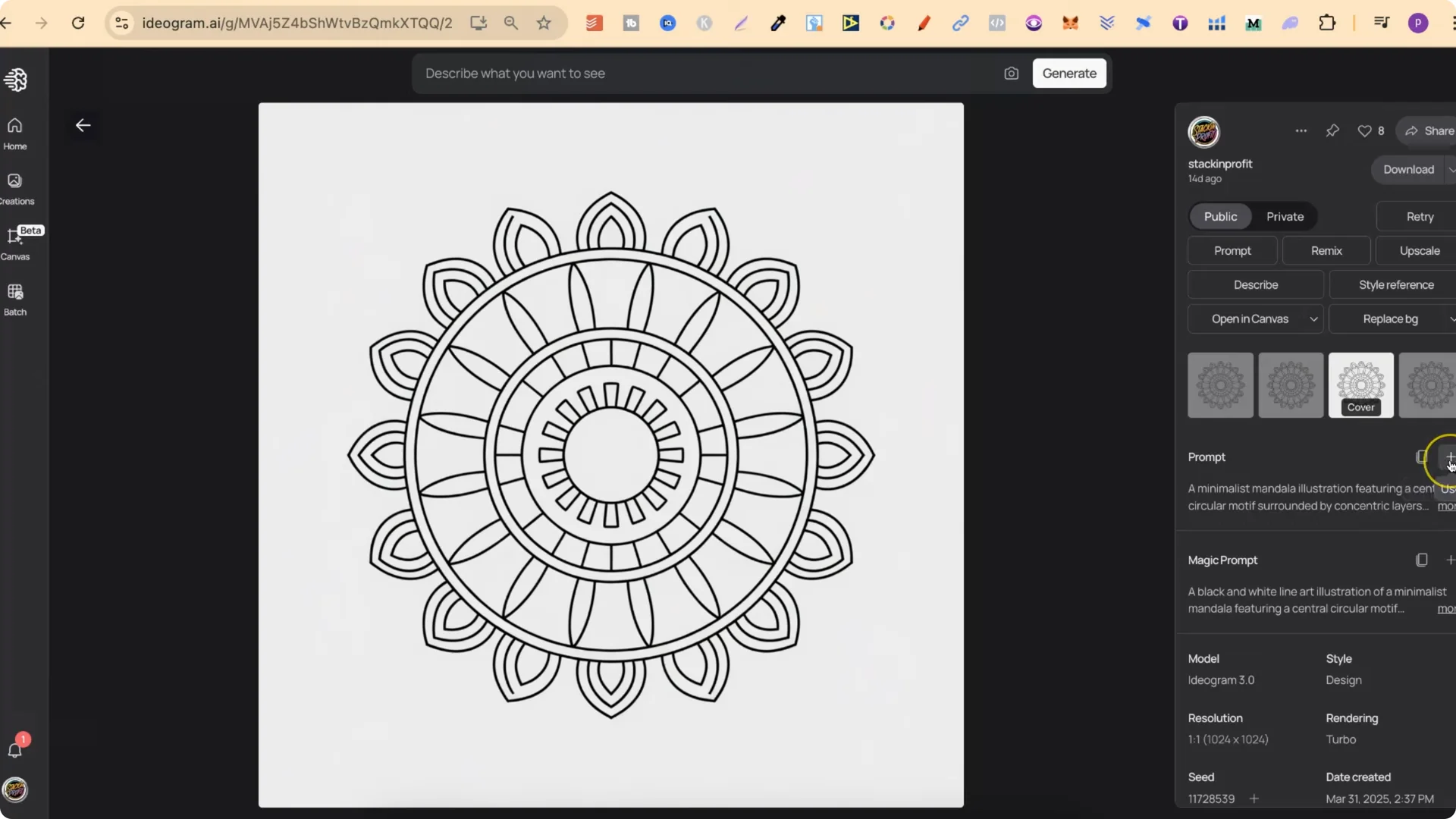 100+ Design Ideas from One Prompt Using ChatGPT + Ideogram screenshot 3