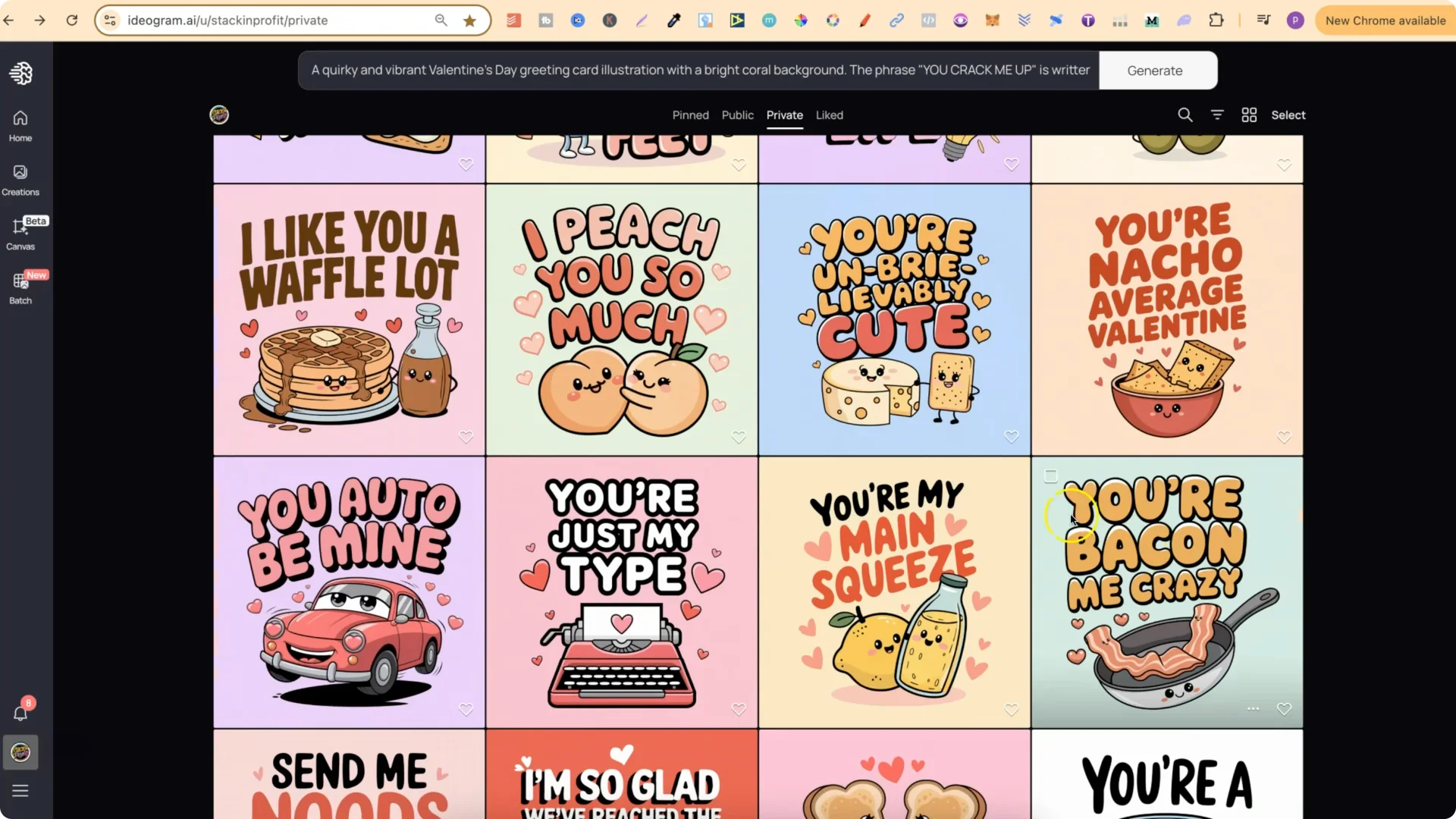 40 Unique IDEOGRAM AI Prompts for Valentine’s Print on Demand screenshot 5