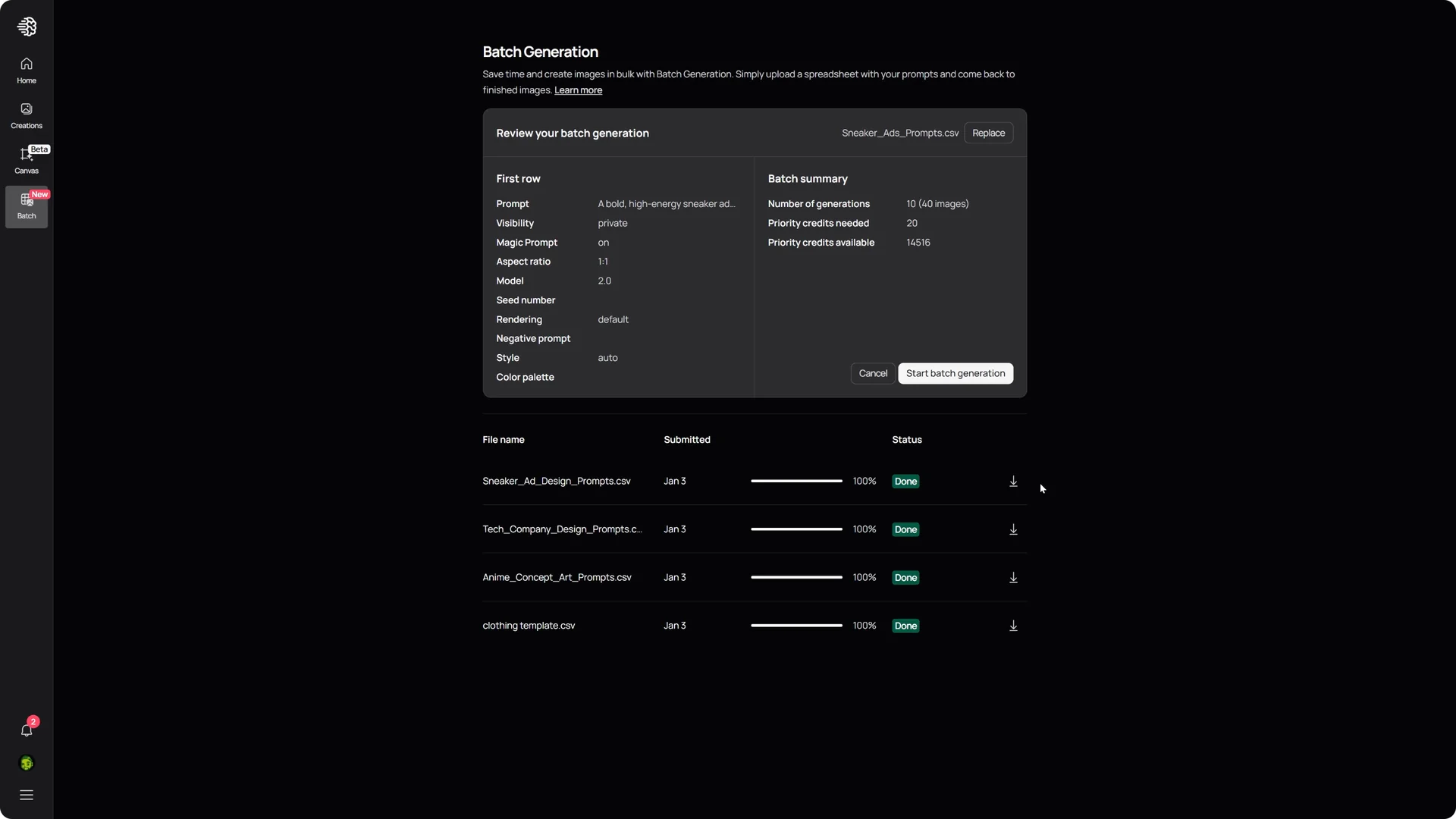 Automate Prompting by Merging Ideogram Batch with ChatGPT screenshot 8