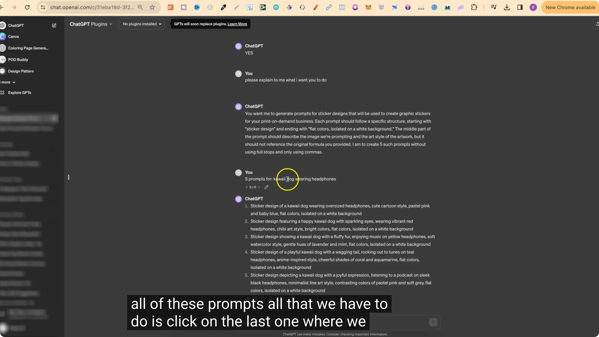 Boost Creativity with This Free Chat GPT Ideogram Sticker Prompt Generator screenshot 3