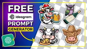 Boost Creativity with This Free Chat GPT Ideogram Sticker Prompt Generator - Featured Image