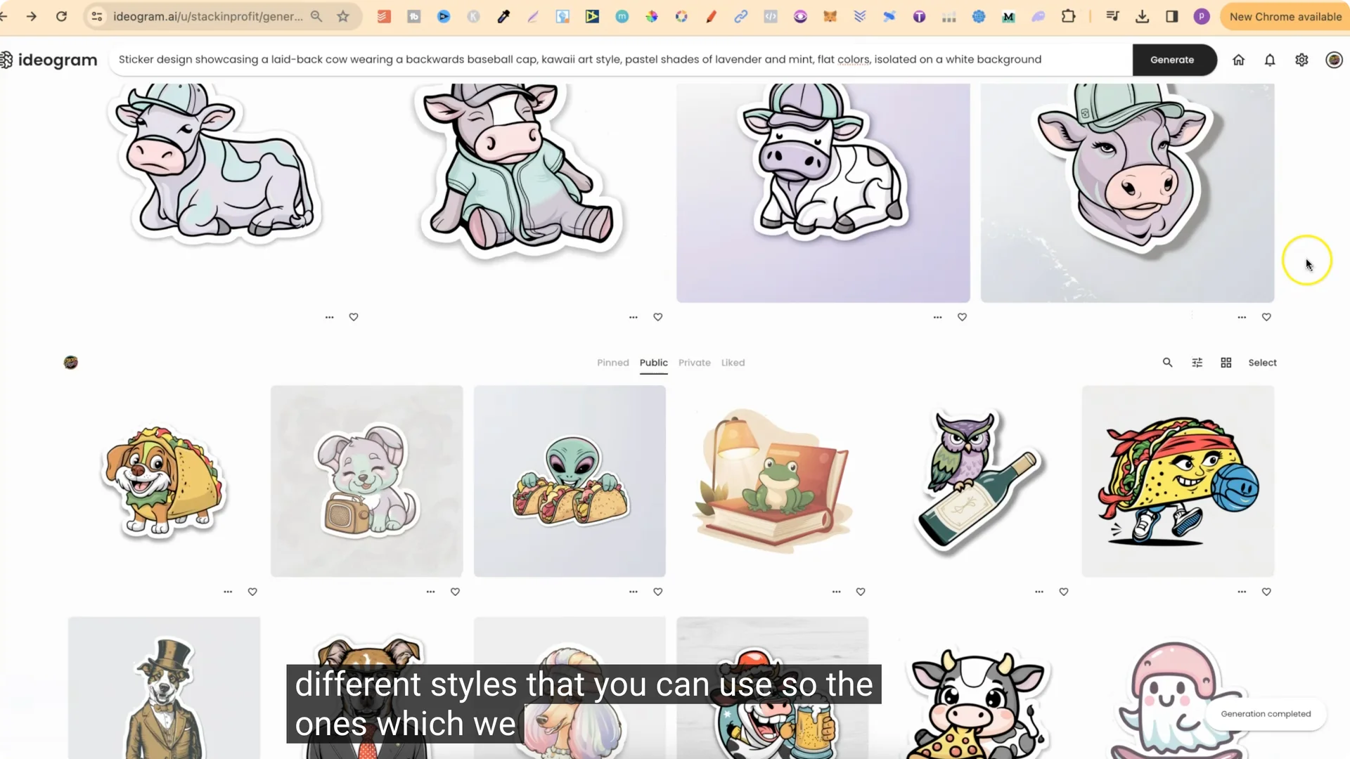 Boost Creativity with This Free Chat GPT Ideogram Sticker Prompt Generator screenshot 9