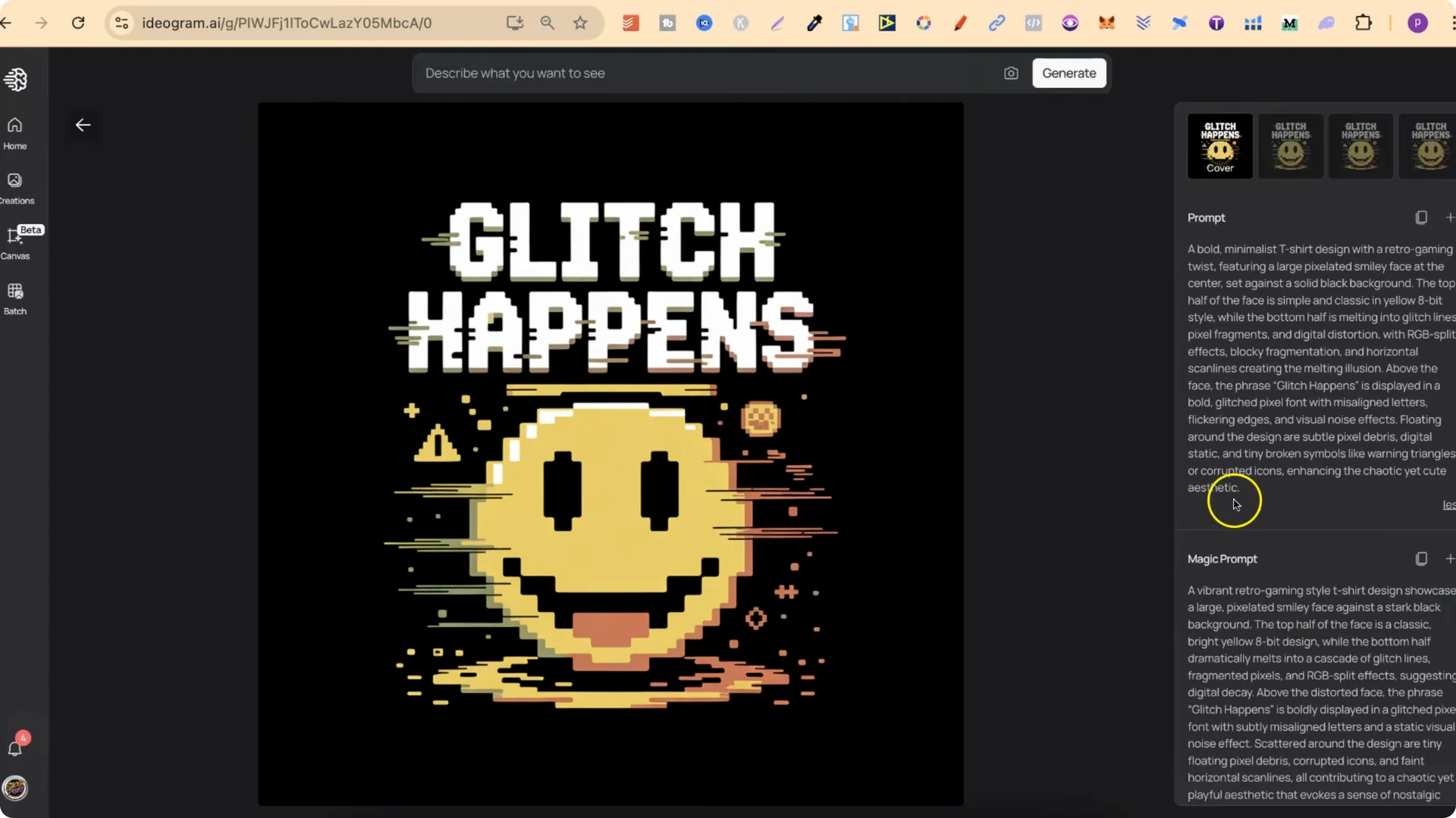 Creating Pixel Art T-Shirts with ChatGPT: Free Prompts Inside screenshot 2