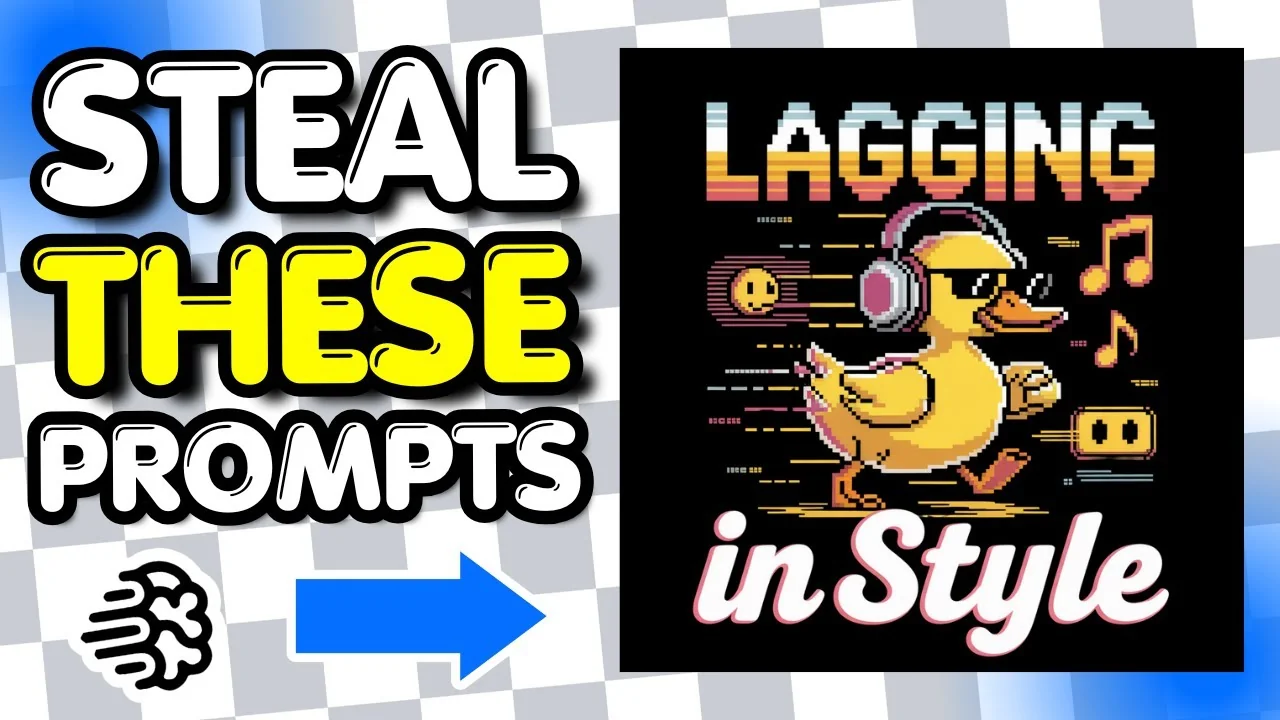 Creating Pixel Art T-Shirts with ChatGPT: Free Prompts Inside - Featured Image