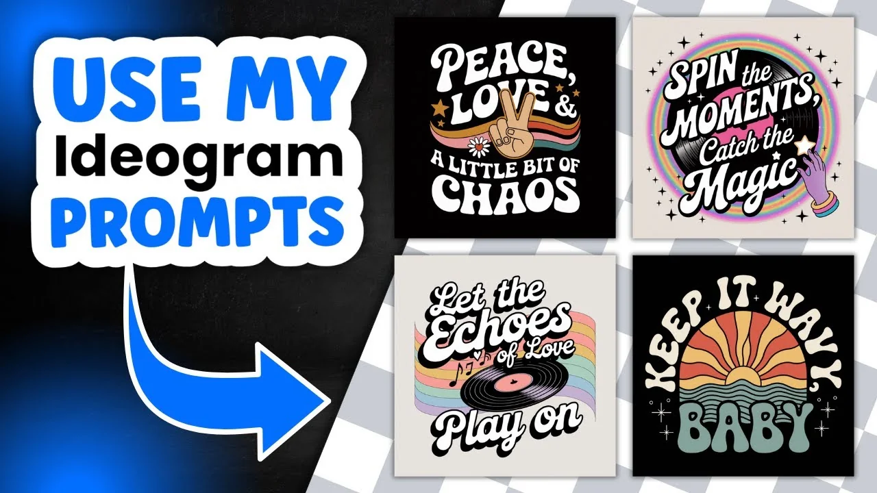 Creating Retro Groovy T-Shirts with IDEOGRAM 2A AI Made Easy - Featured Image