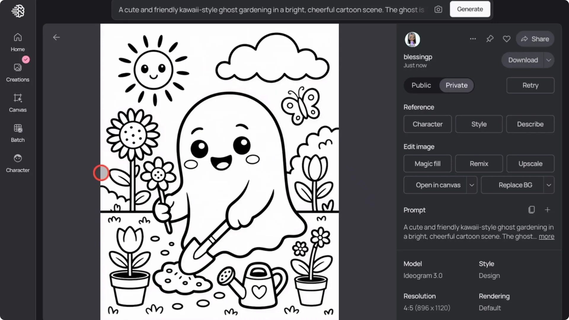 Discover Unique Halloween Coloring Book Ideas You Can Create with AI screenshot 8