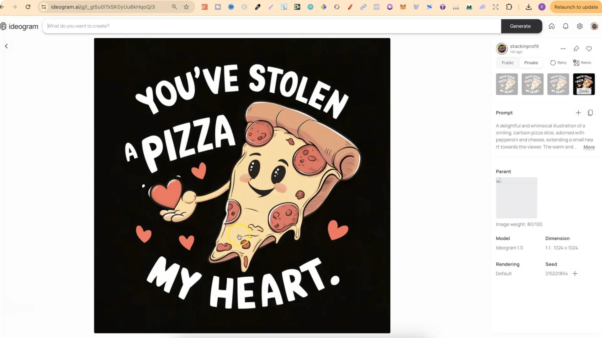 How I Consistently Generate Ideas for Ideogram POD screenshot 8