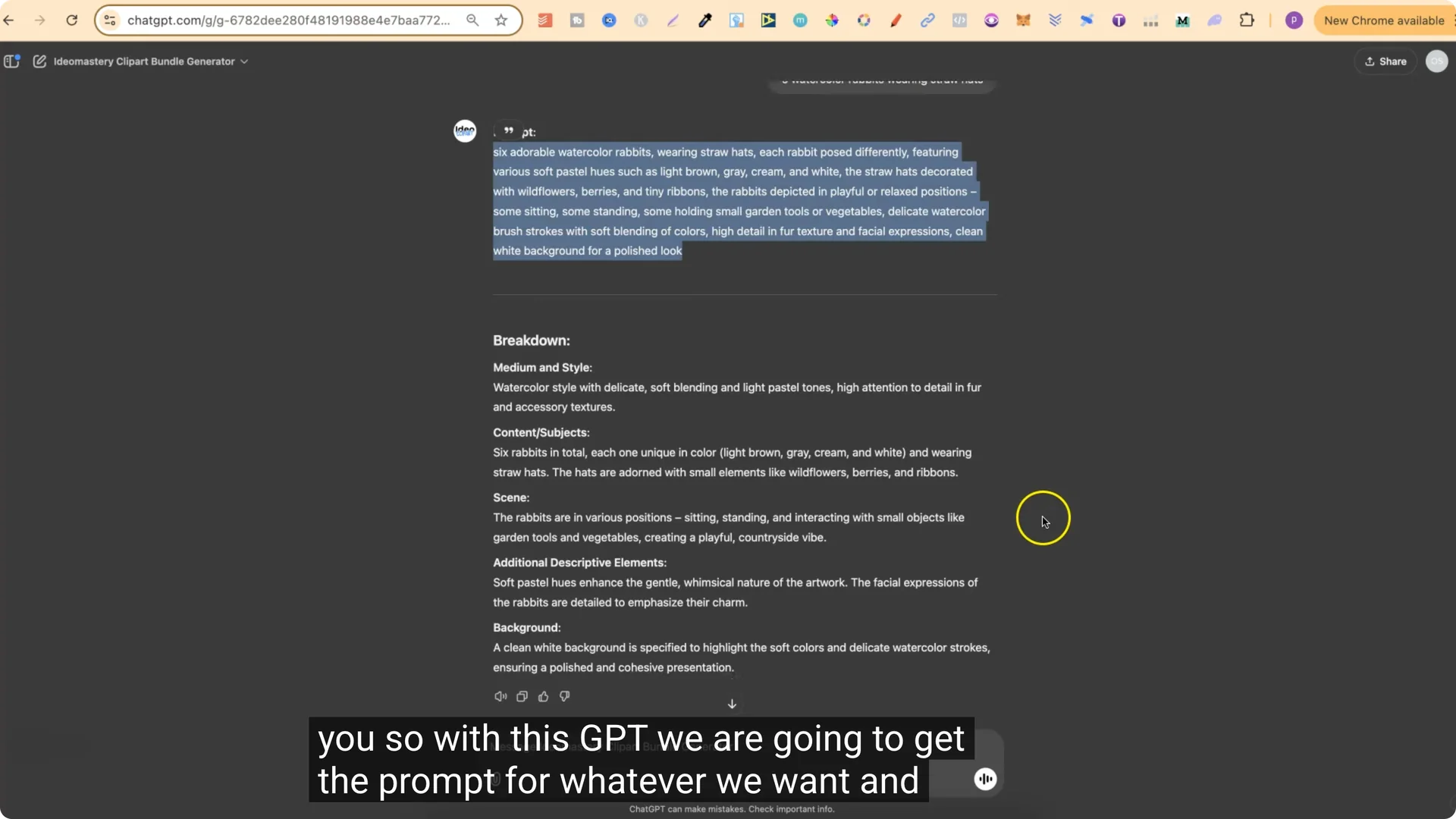How to Build a Clipart Prompt Generator Quickly and Easily? screenshot 4