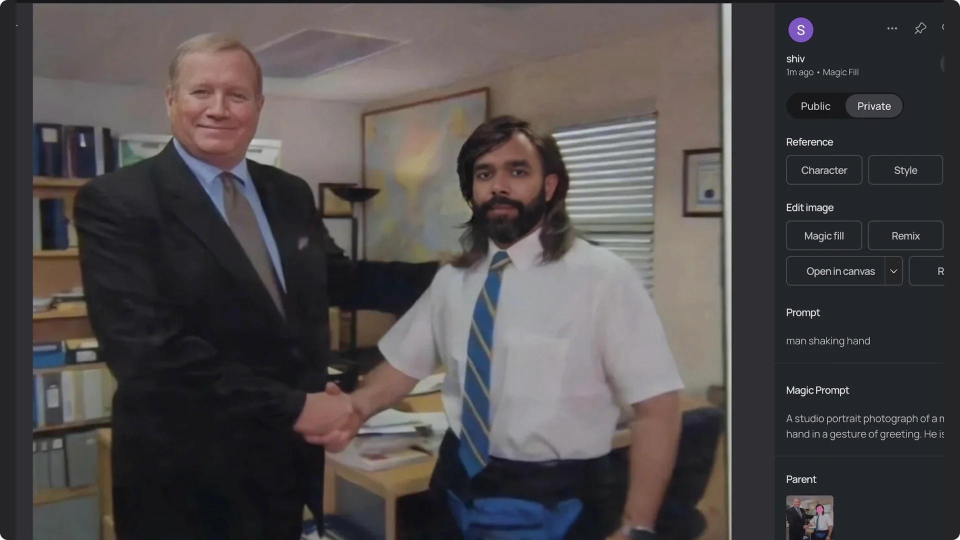 How to Create Professional Face Swaps with Ideogram Magic Fill screenshot 5