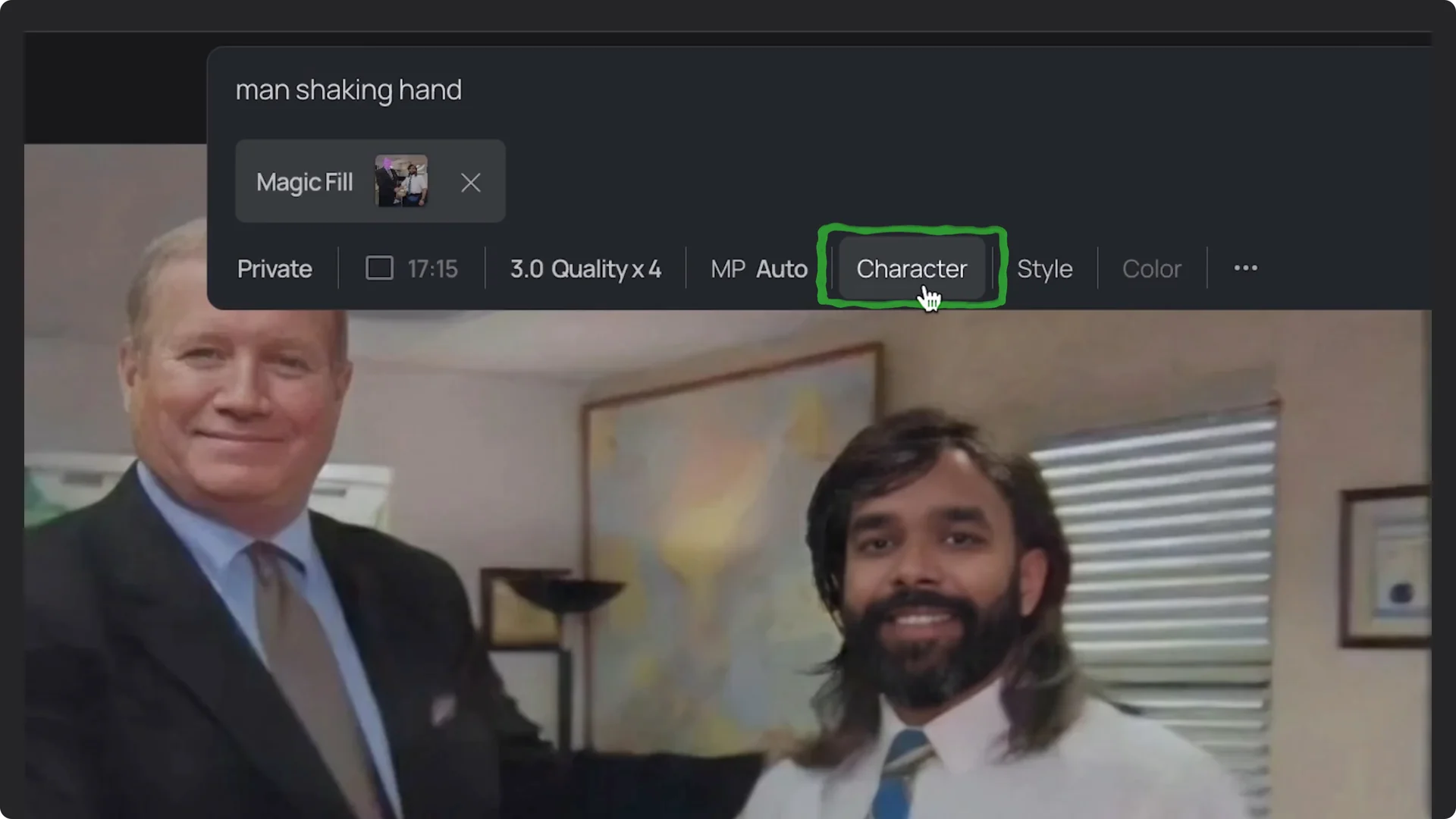 How to Create Professional Face Swaps with Ideogram Magic Fill screenshot 7