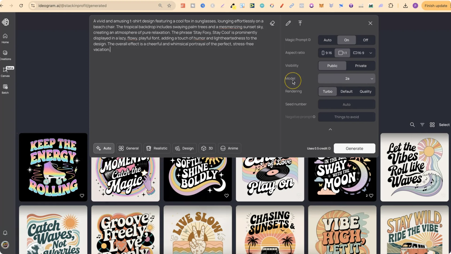 How to Find and Edit AI T-Shirt Designs with IDEOGRAM AI? screenshot 5
