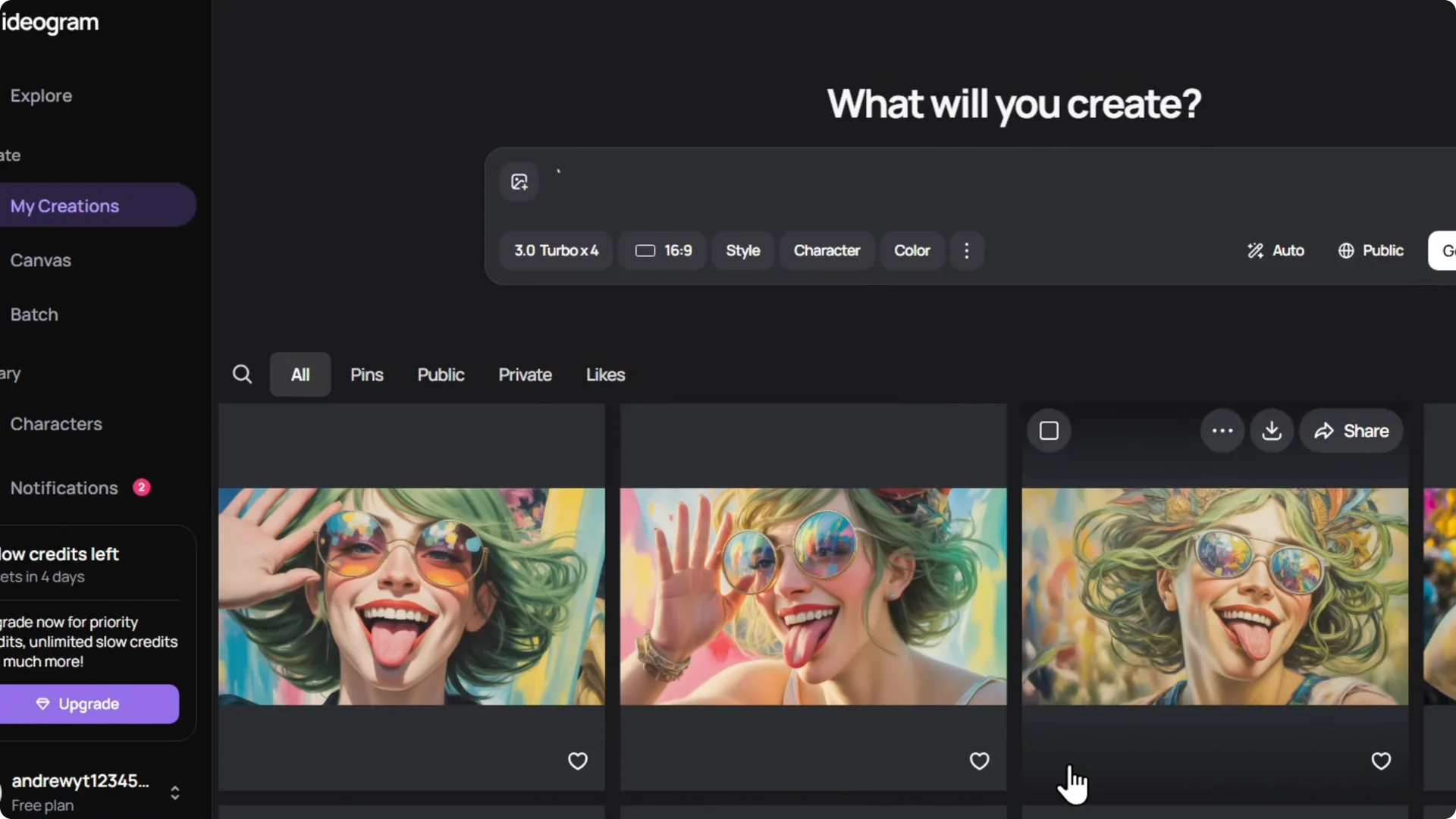 How to Pin and Unpin Images on Ideogram Quickly Explained screenshot 5
