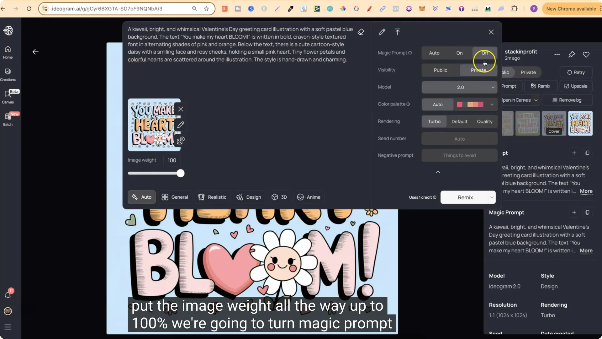 How to Turn Ideogram Prompts into Unique POD Designs with ChatGPT? screenshot 7