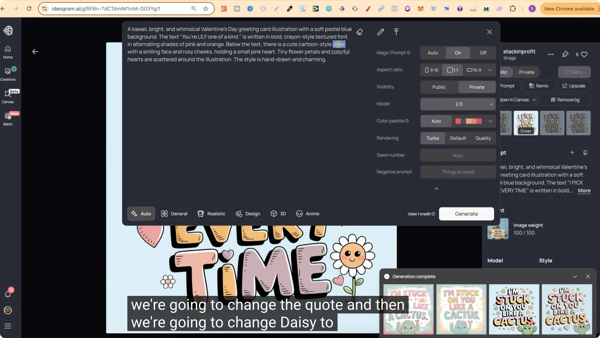 How to Turn Ideogram Prompts into Unique POD Designs with ChatGPT? screenshot 8