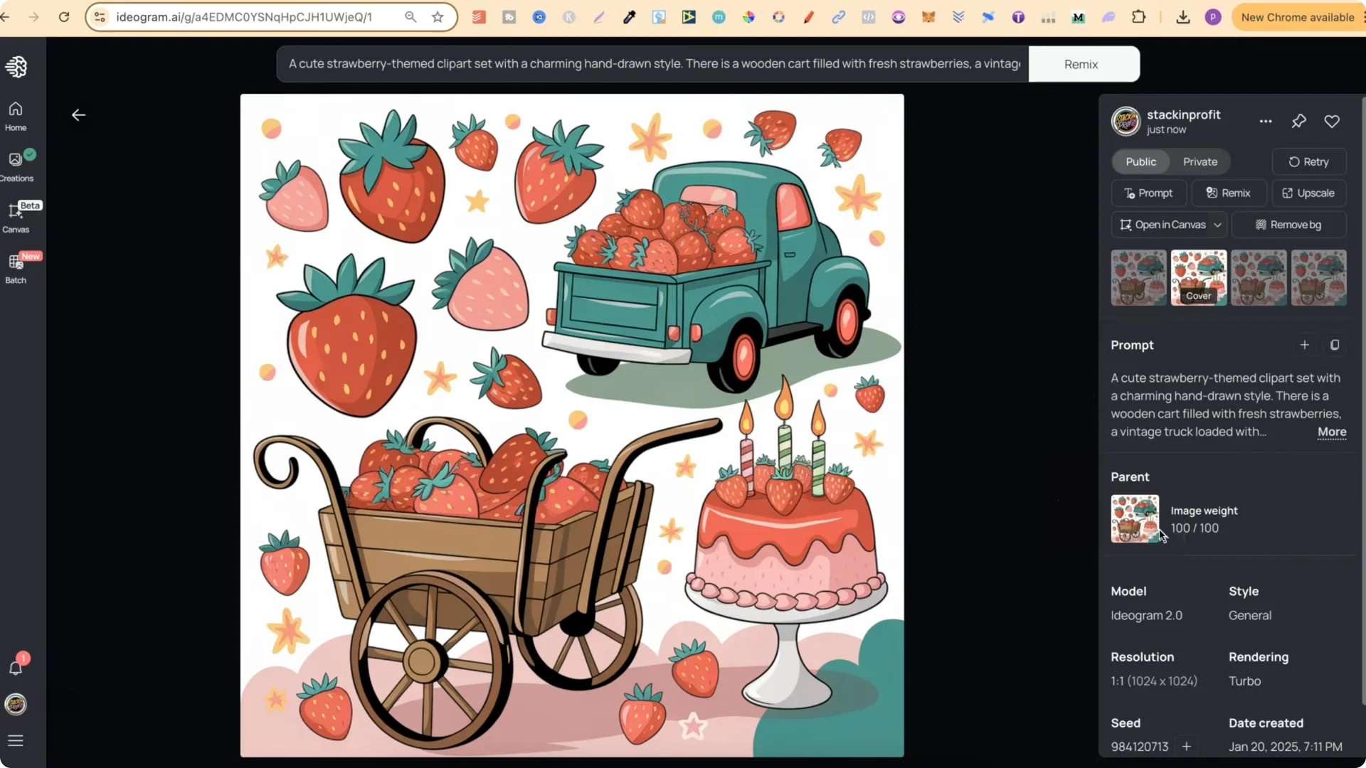 Inside My Method for Organizing IDEOGRAM AI Creations screenshot 3