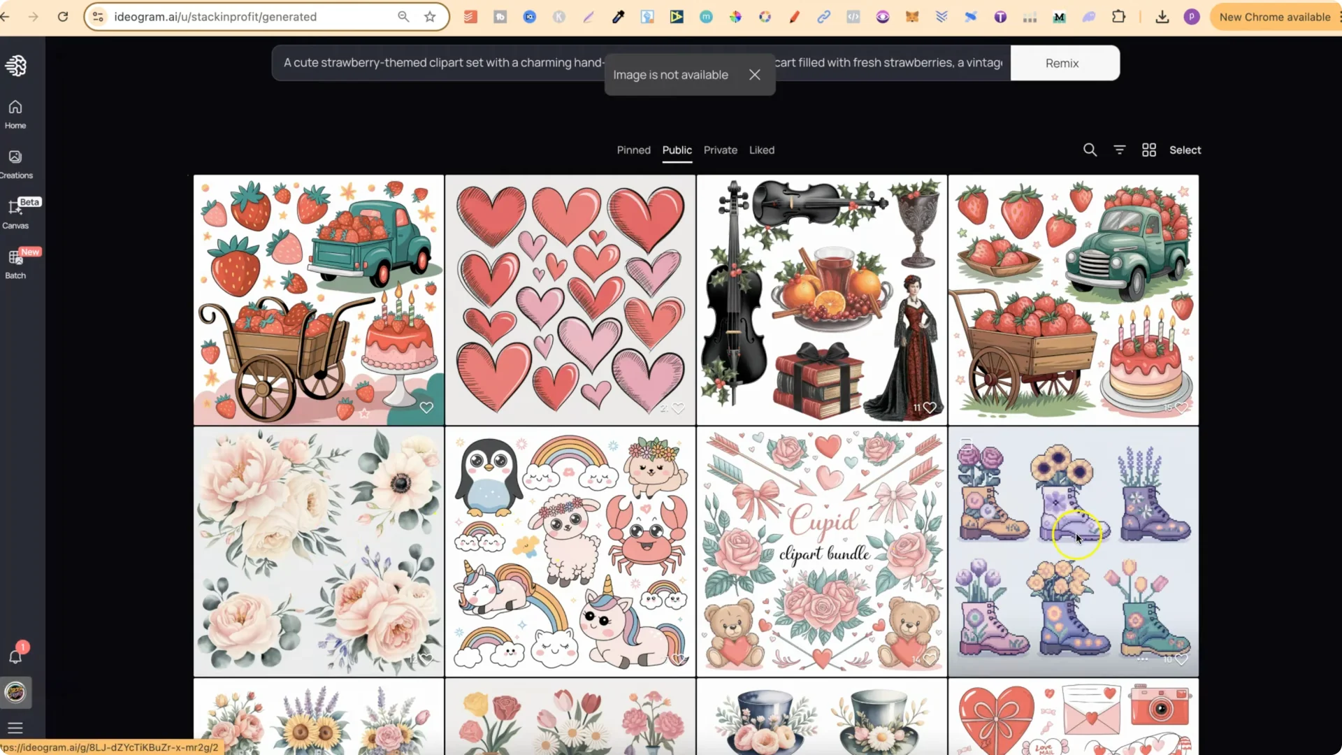 Inside My Method for Organizing IDEOGRAM AI Creations screenshot 4
