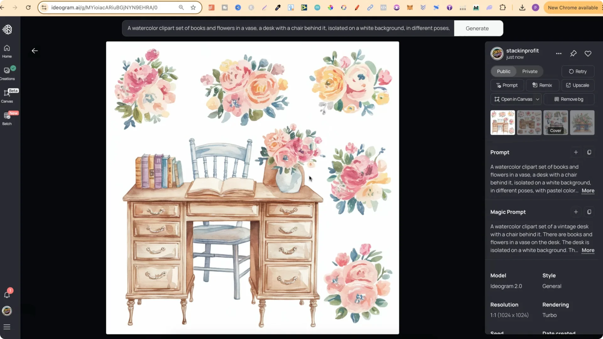 Inside My Method for Organizing IDEOGRAM AI Creations screenshot 8