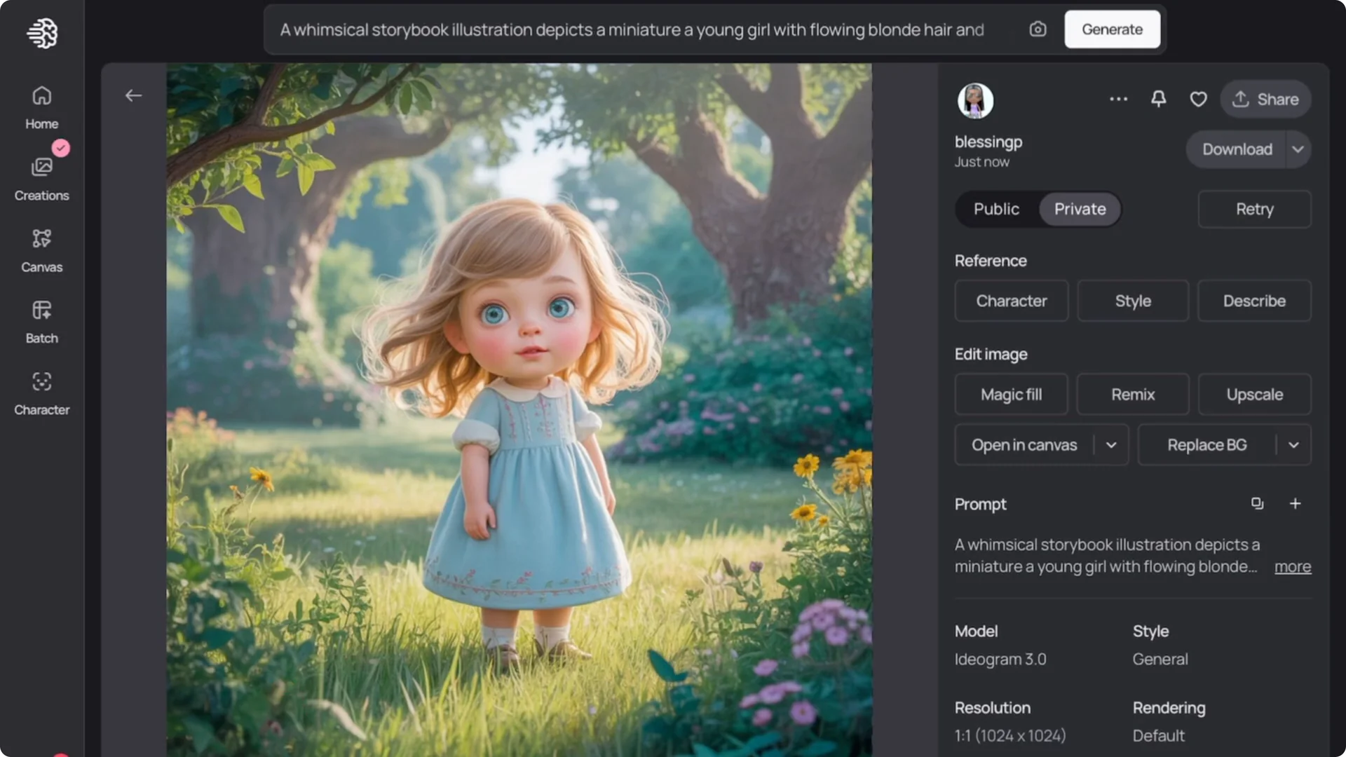 Mastering Ideogram AI for Consistent Kids Storybook Characters screenshot 2