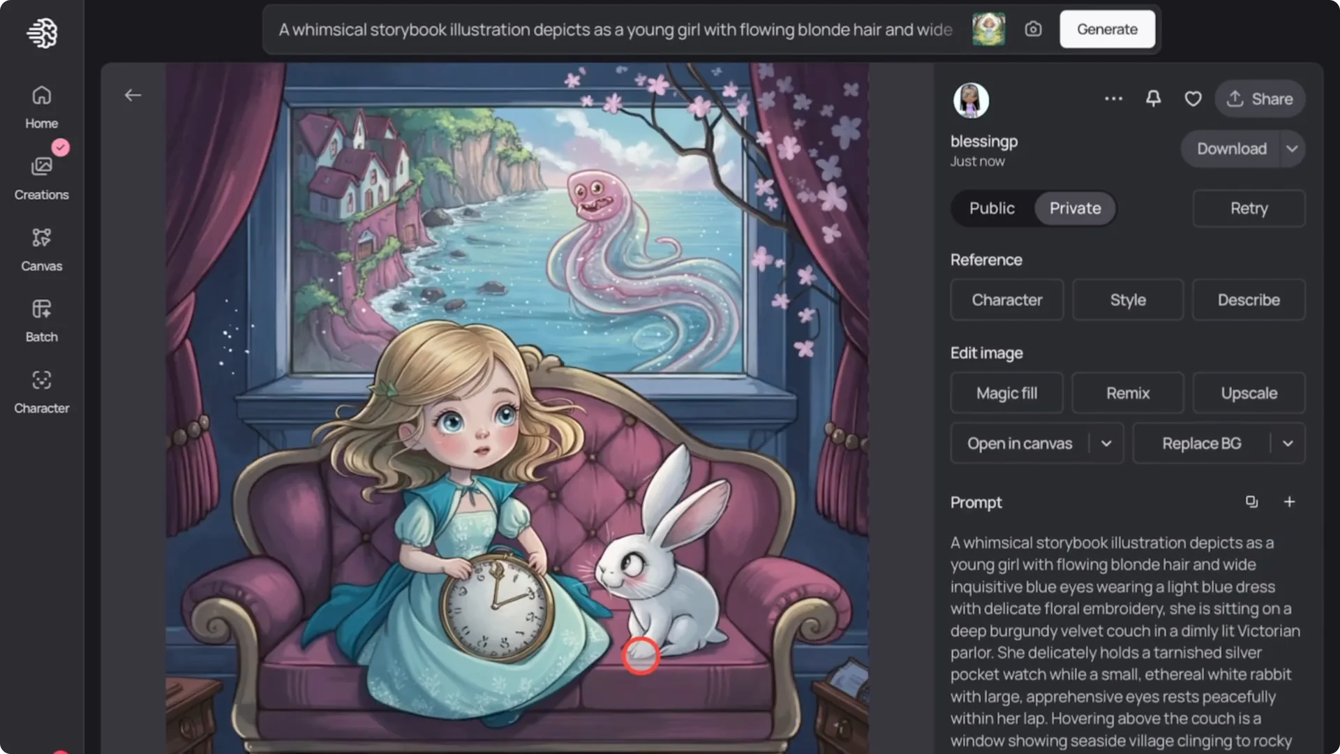 Mastering Ideogram AI for Consistent Kids Storybook Characters screenshot 7