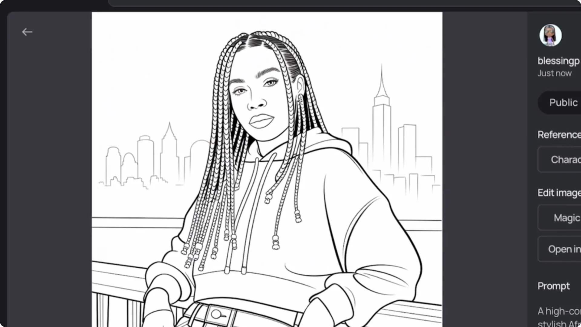 Top AI Coloring Book Tips for Black African American Art screenshot 2