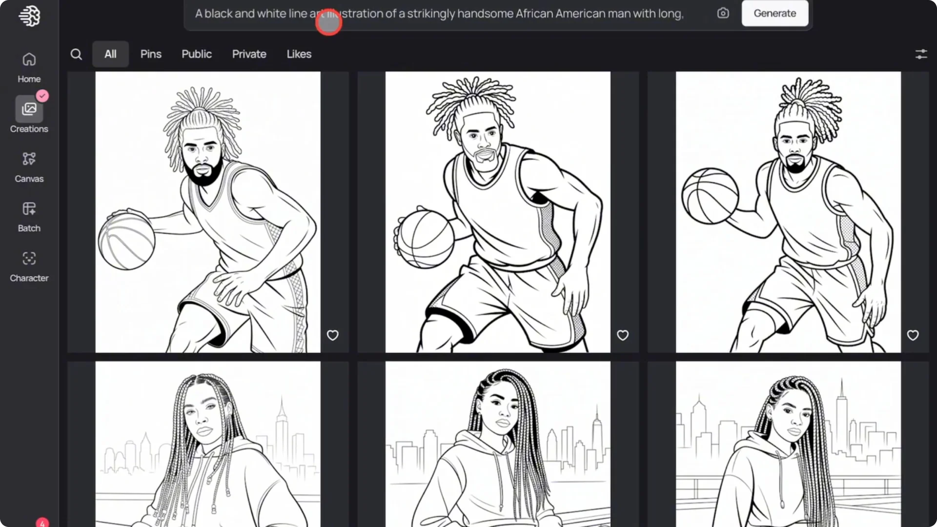 Top AI Coloring Book Tips for Black African American Art screenshot 4