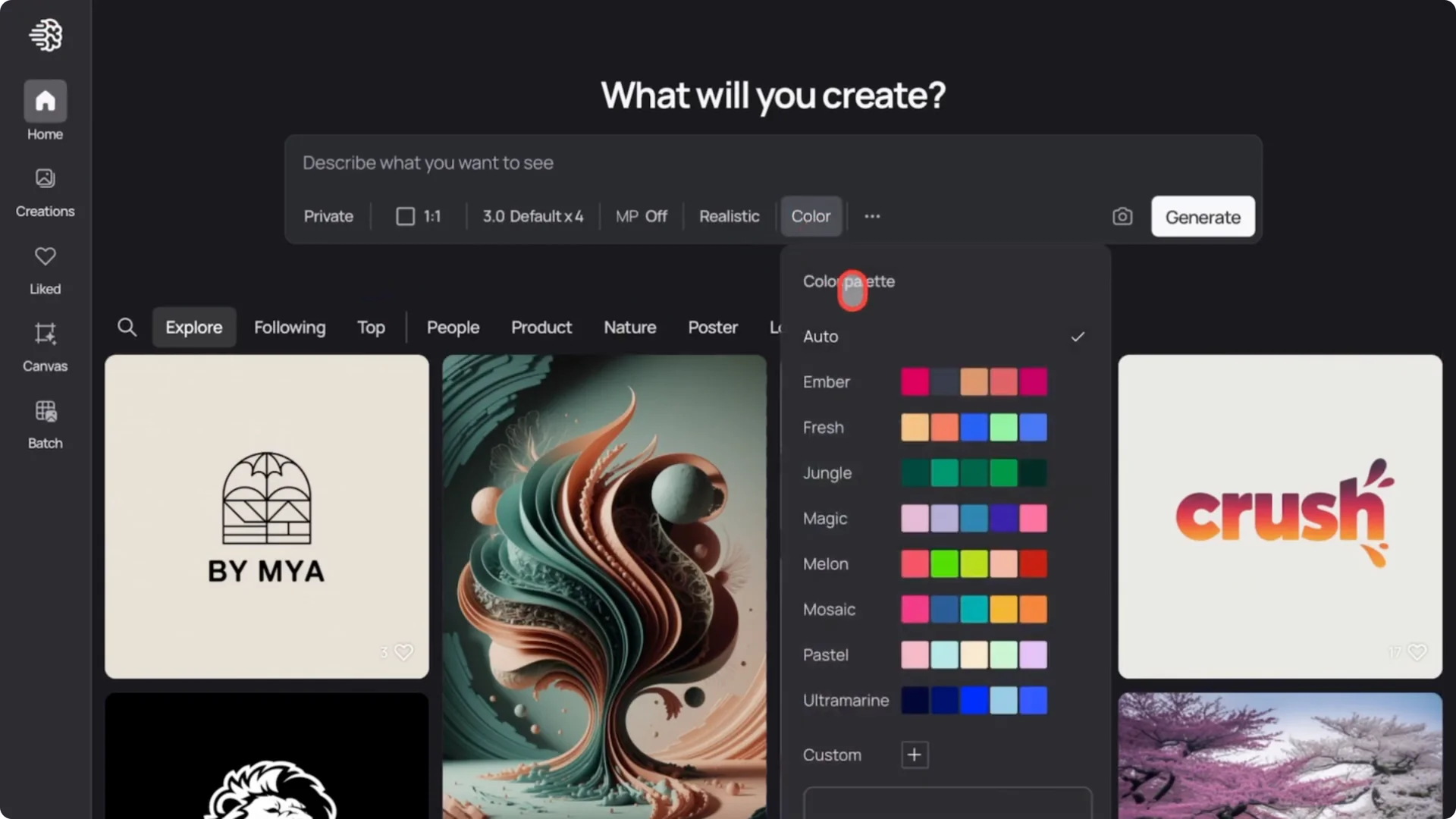 Unlock Consistent Brand Designs with Ideogram AI Color Palettes screenshot 1