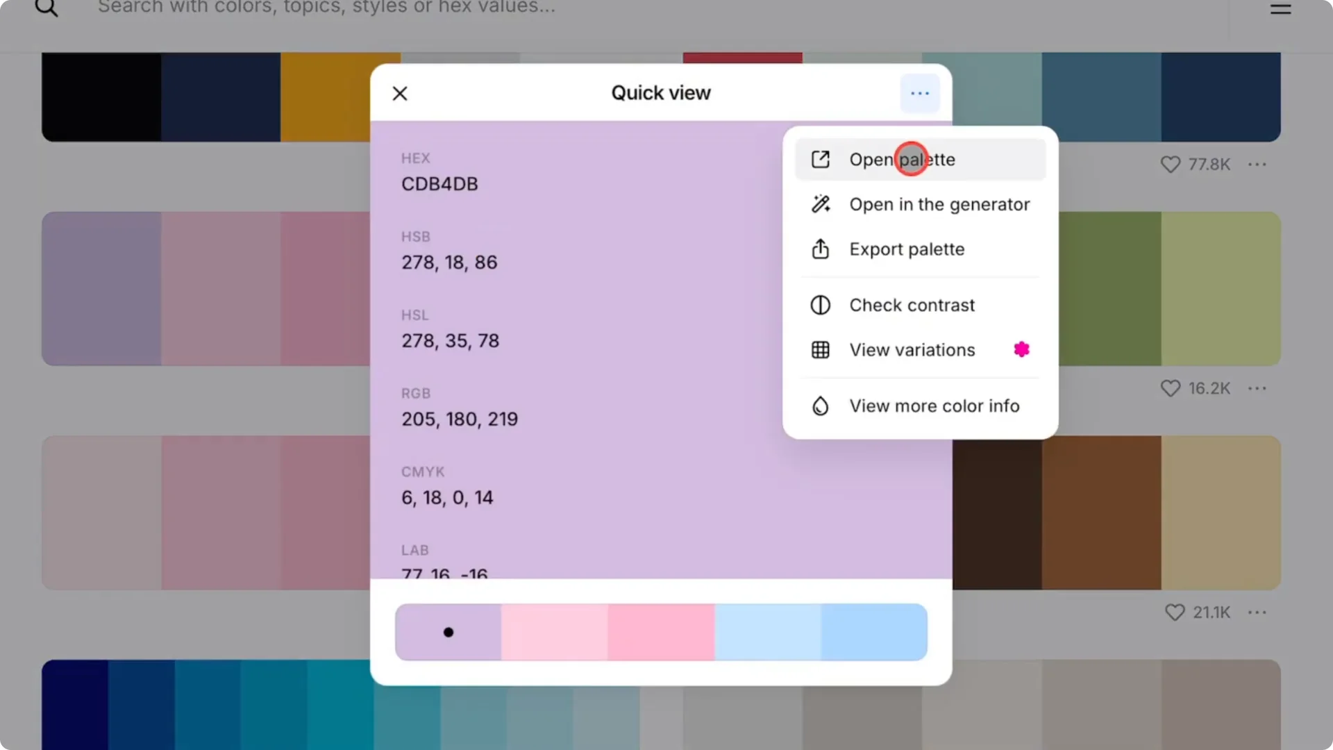 Unlock Consistent Brand Designs with Ideogram AI Color Palettes screenshot 5