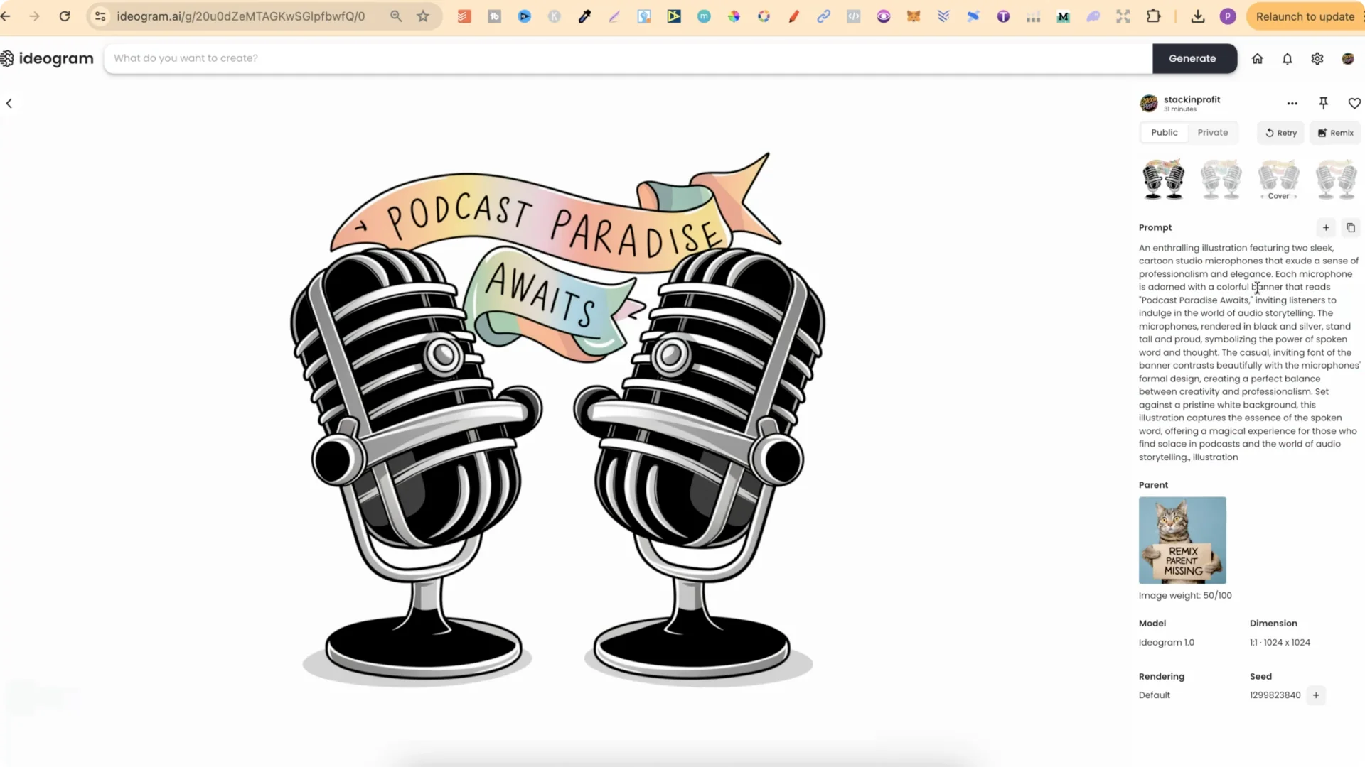 Unlock Creativity with These Free Ideogram Prompts screenshot 1