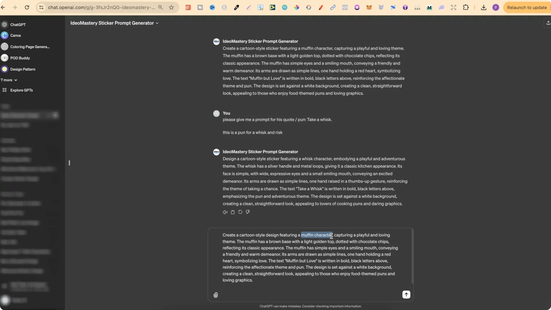 Unlock Endless Puns for Your POD Stickers and T-Shirts screenshot 7