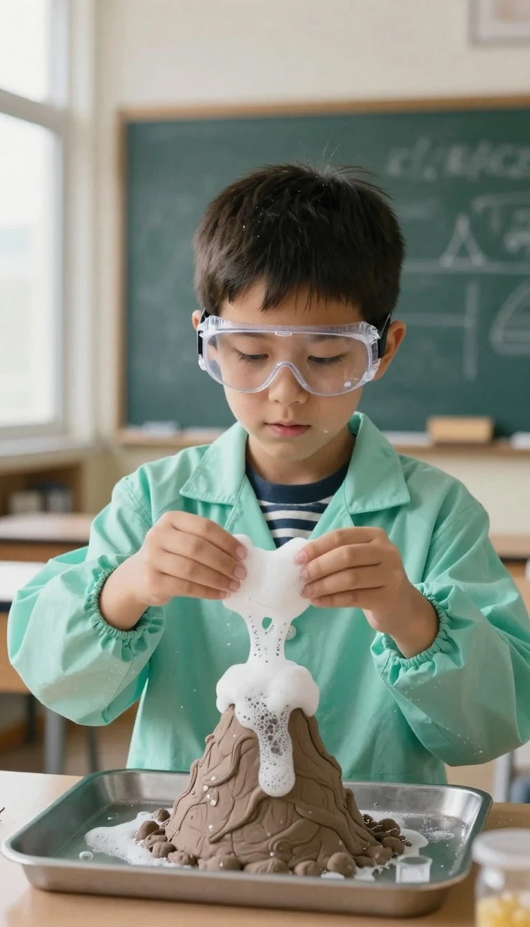 4. Little Scientist Volcano Experiment