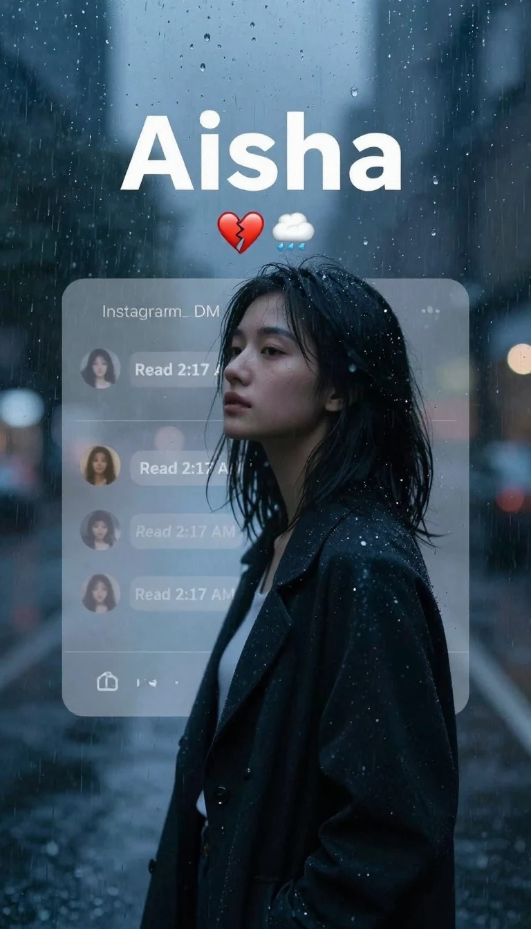 9. Rainy Night Chat Memory (Read Receipts + Default Avatar)